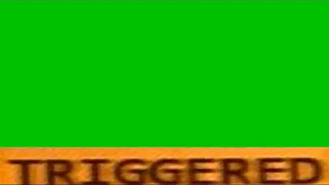 Triggered green screen to use free