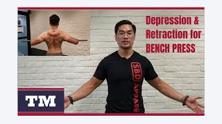 TM Bench Series - Depression and Retraction (KEY FOR A STABLE, SOLID BENCH PRESS) screenshot 4