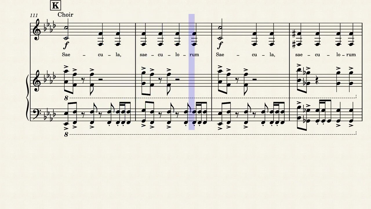 Zenith – Ghost Transcription for Piano & Vocal