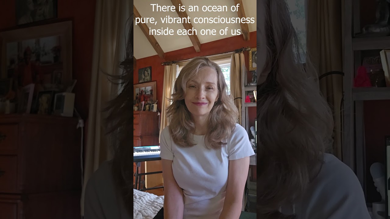 "There's an ocean of pure, vibrant consciousness inside each one of us" - David Lynch