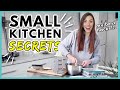 SMART SMALL KITCHEN HACKS FOR STORAGE & ORGANIZATION