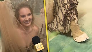 Lana Del Rey Channeling INNER ANIMAL With 2024 Met Gala Look (Exclusive) by Entertainment Tonight 21,189 views 1 day ago 1 minute, 11 seconds