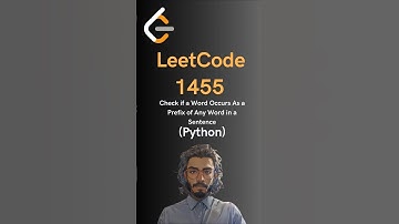 LeetCode#1455 Check If a Word Occurs As a Prefix of Any Word in a Sentence - Python