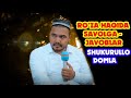 Shukurulloh domla Ro'za haqidagi savollarga javoblar | Шукурулло домла