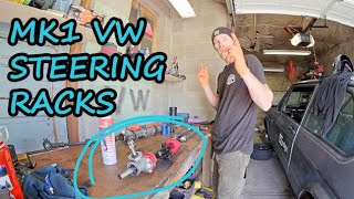 MK1 VW Rabbit Steering Rack Replacement & Setup screenshot 5