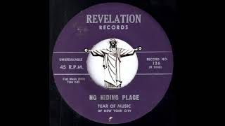 Tear Of Music Of New York City - No Hiding Place [Revelation] Black Gospel Stomper 45