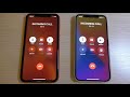 Apple IPhone Xr Vs IPhone 12 Incoming Call
