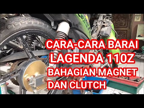 #EP2 Restoration: Cara-cara Barai Lagenda 110Z Bahagian Magnet Dan Clutch