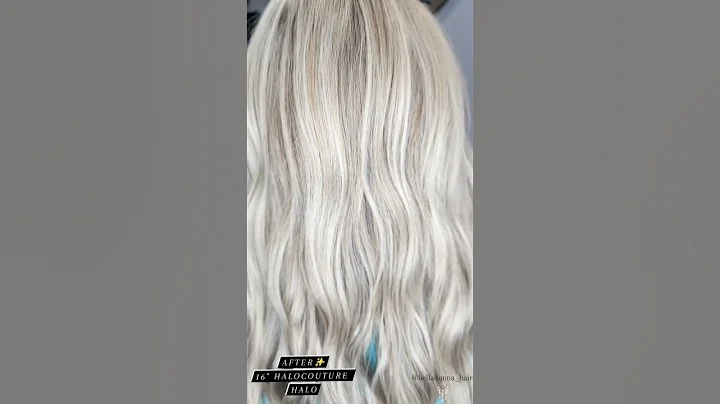 HALOCOUTURE Extensions || 16" Original Halo || bef...