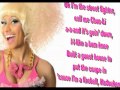 Nicki Minaj Fireball Verse Lyrics
