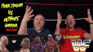 Hulk Hogan Vs. The Ultimate Warrior 1 & 2 Reaction! | Back 2 Back!