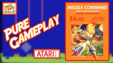 Missile Command by Atari Inc - Atari 2600 - Papa Pete