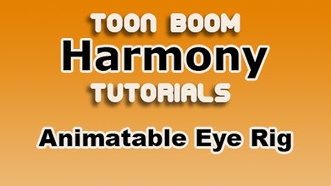Create an Eye Rig in Toon Boom Harmony