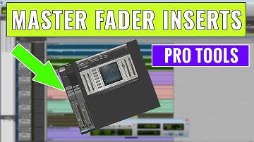 How to use Master Fader Inserts in Pro Tools -- OBEDIA.com Avid Pro Tools Training & Tech Support