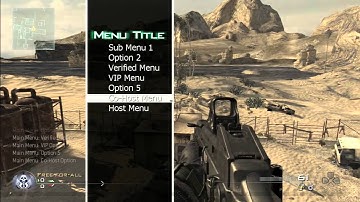 [MW2 / 1.14] C# Menu Base