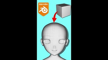 Blender 3.3 | Anime Head Modeling with Cube