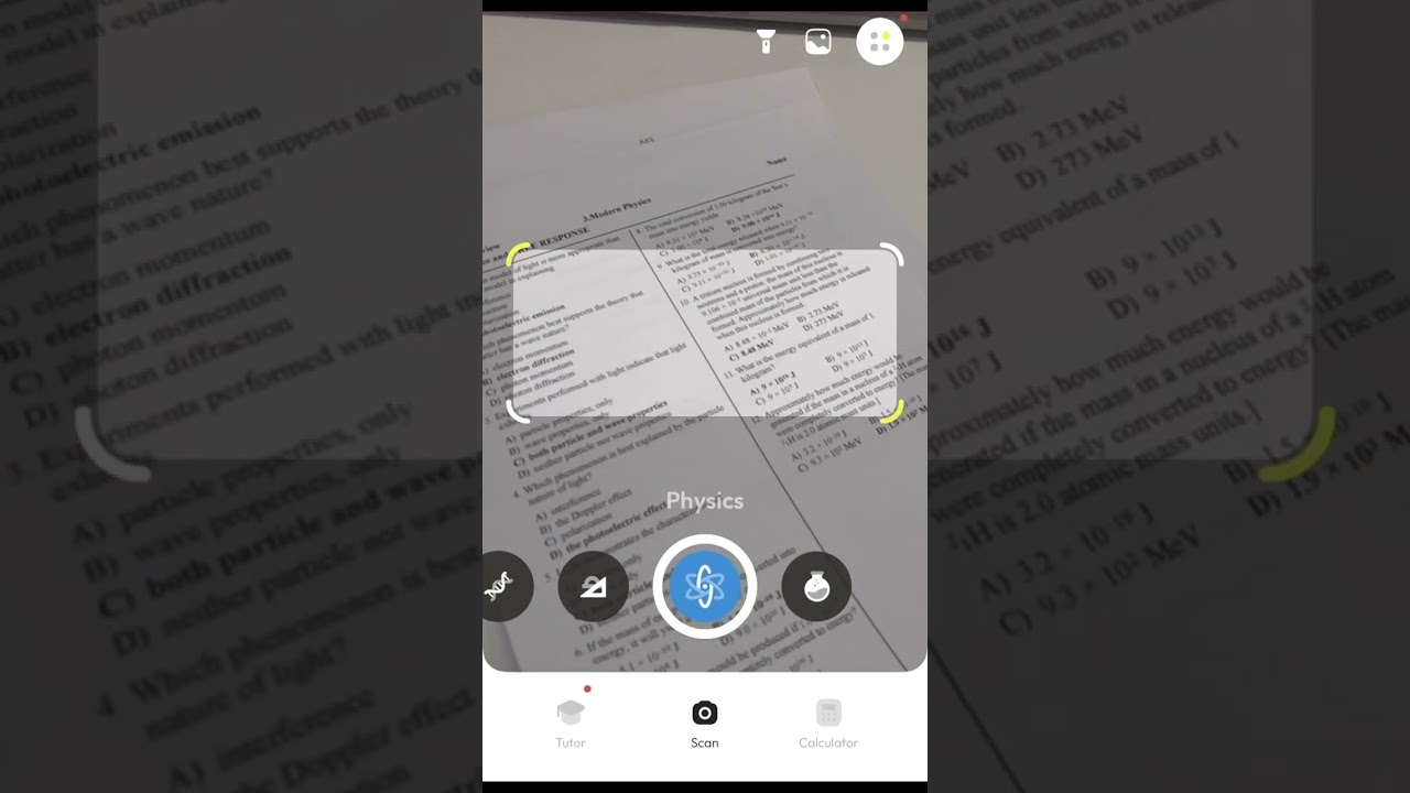 When you don't know how to start your hw, let CameraMath help you
