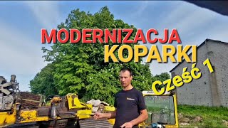 KOPARKA WARYŃSKI K418 Projekt modernizacja Część 1