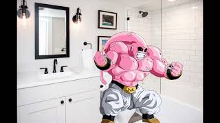 buu takes a poo