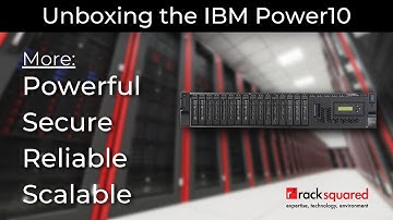 Racksquared Data Centers IBM Power10 unboxing S1022
