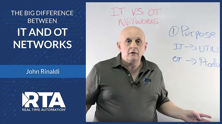 The "BIG" Difference Between IT and OT Networks