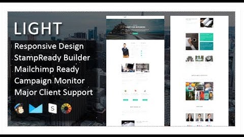 LIGHT - Multipurpose Responsive Email Template  Download