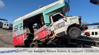 Mendips Raceway 210425 - Van Bangers, Robins Support