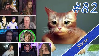 Gamers React to Cat Falling Off in Stray [#82]