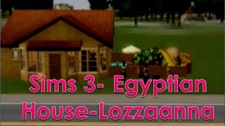 Sims 3-Egyptian House