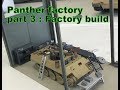 Building the Takom Panther Repair /Factory Diorama  pt 3 Update  factory construction begins