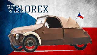 Velorex The Czech Designed Produced Three Wheel Leather Car