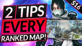 2 TIPS for EVERY MAP - Abuse for EASY RP IN SPLIT 2 (Season 16) - Apex Legends Ranked Guide