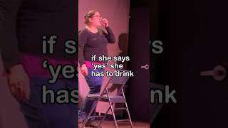 hurt to watch this one. come see us this Sat in NYC! #funnyshorts #live #gameshow #comedy #drinking