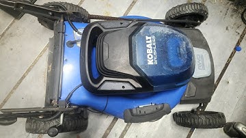 KOBALT Electric Mower will not turn on