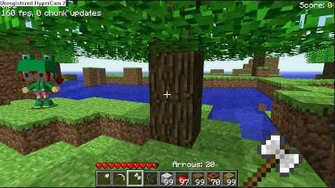 Minecraft Indev Glitch