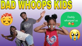 DADDY WHOOPS KIDS!! B-WORD PRANK GONE WRONG!!😭🤣 #mustwatch screenshot 2