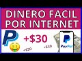 Como ganar dinero por internet rápidamente desde casa SIN INVERSION ($30 por copiar y pegar links)