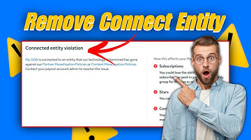 How to Remove Connected entity Violation on Facebook.