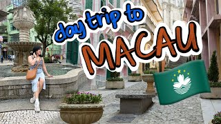 DAY TRIP to MACAU Gone WRONG?! | Kris Lumagui