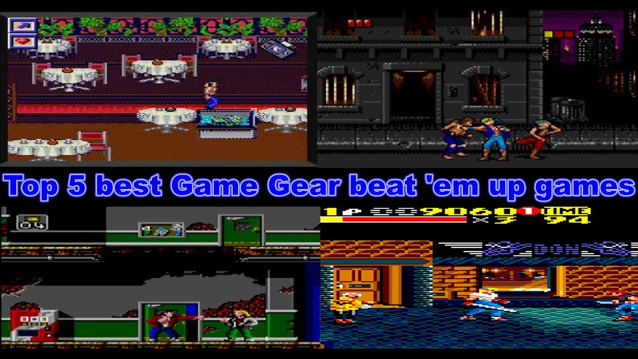 Top 5 best Game Gear beat 'em up games YouTube