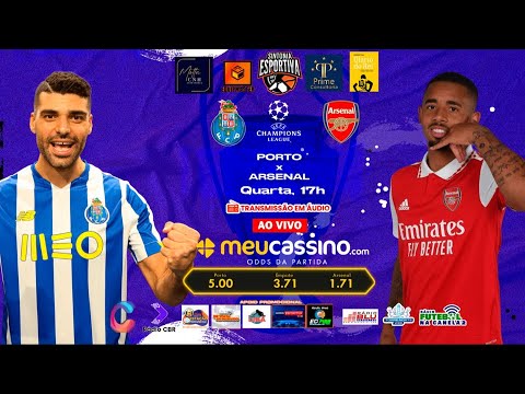 PORTO x ARSENAL - UEFA CHAMPIONS LEAGUE 2023-24 - AO VIVO