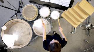 Hyeji Bak plays "Rebonds a" and "Rebonds b" by Iannis Xenakis on Kolberg Percussion instruments