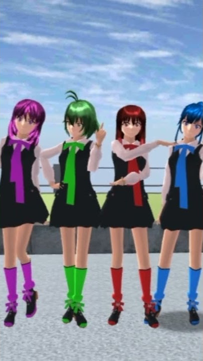 Sahabat ber 4 dibunuh sakura school simulator part 1 girls #shorts