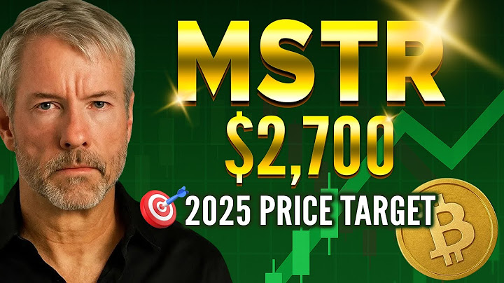 How High Can MSTR Trade in 2025? (This Chart Says $2,700🎯)