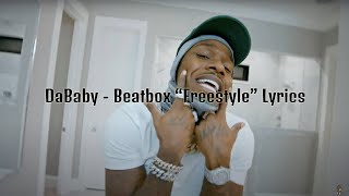 DaBaby - Beatbox “Freestyle” Lyrics