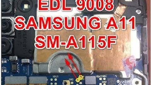 SAMSUNG A11(A115F) FRP | Unlock tool Guide