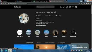 How to activate dark mode on Instagram (PC) screenshot 1