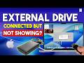 External Drive NOT Showing in MacBook? Fix External Hard Drive Not Detected