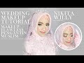 Natural Makeup Wedding Hijab