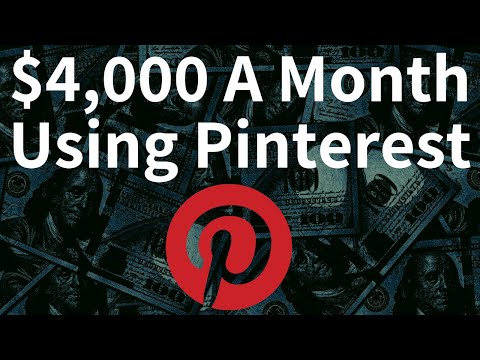 $4,000 Per Month On Pinterest (Easy Step By Step Training + My Secret Pinterest Automation Software)